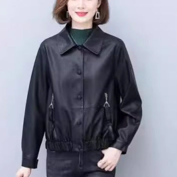 Women's Fashionable Thin Short Lapel Jacket